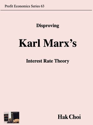 cover image of Disproving Karl Marx's Interest Rate Theory